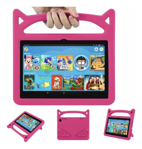 Forro Protector Tablet Fire 8 Pulgadas Para Niños Antigolpes