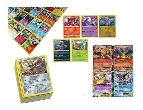 ORIGINAL - Lote de 50 Cards + 1 Pokemon GX/V SORTIDO, Magalu Empresas