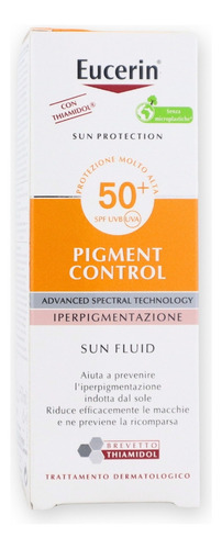 Eucerin Sun Pigment Control 50+ 50ml Pack De 3