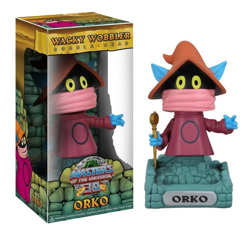 Boneco Bobble Head Masters Of The Universe Orko Gorpo He-man