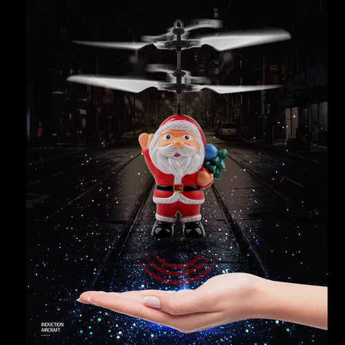 Avião De Indução Com Bola Voadora Papai Noel Brinquedo