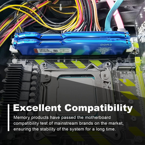 Yongxinsheng Ddr3 8 Gb Desktop Ram 1600 Mhz Pc3-12800 Udimm.