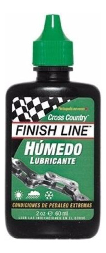 Lubricante Humedo Bicicleta Finish Line Cross Country 60 Ml