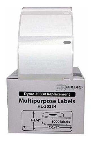 Etiqueta - Compatible Dymo 30334 Etiquetas Multipropósito (2