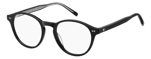 Armação De Óculos Tommy Hilfiger Th 2129 807 - Preto 51