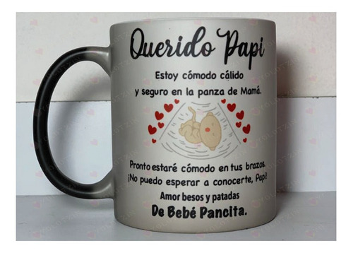 Taza Magica Termica De Cafe Recuerdo Baby Shower Fiesta