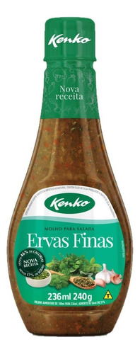 Molho para Salada Ervas Finas Kenko 236ml