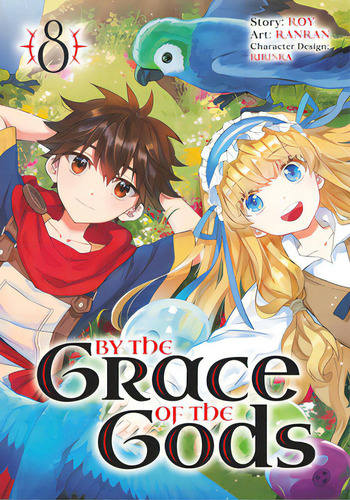 By The Grace Of The Gods 08 (manga), De Roy. Editorial Square Enix, Tapa Blanda En Inglés