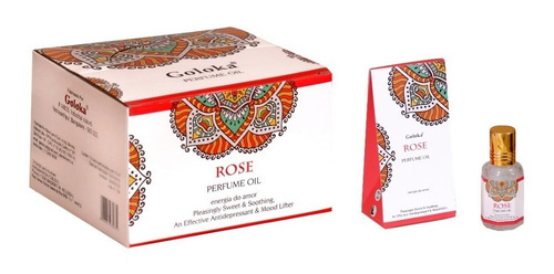 Imagem 5 de 10 de Óleo Perfumado Indiano Goloka Kit 6un.10ml - Aromas Mistos