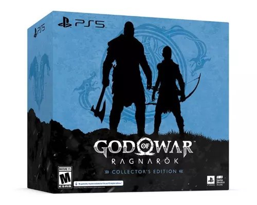 Jogo God Of War Ragnarok - Edição De Colecionador Lacrada