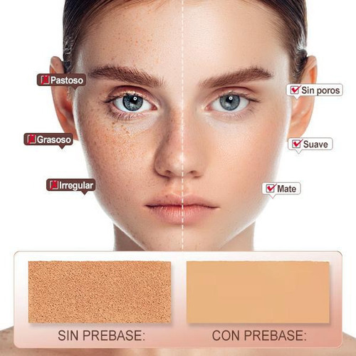 Base De Maquillaje 4 En 1 Que Cambia De Color Solar Fps 50