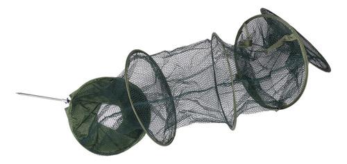Cesta De Pesca Dobrável De 5 Camadas Mantém Os Peixes Vivos