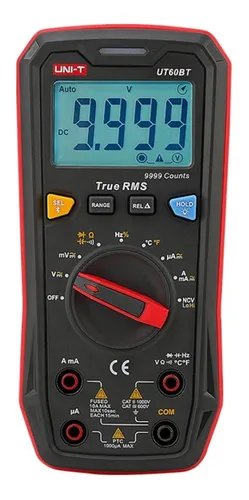 Uni-t Tester Multímetro Digital True Rms Bluetooth Ut60bt