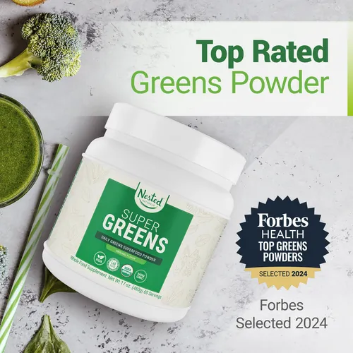 Superalimento En Polvo Nested Naturals Super Greens, 30 G
