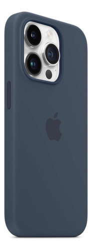 Funda Original Silicone Magsafe Apple iPhone 14 Pro Max Blue