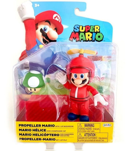 Figura nintendo super mario bros 10 cm Propeller