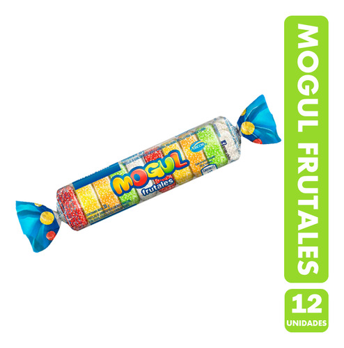 Gomitas De Sabores Frutales De Mogul En Rollo(caja Con 12un)