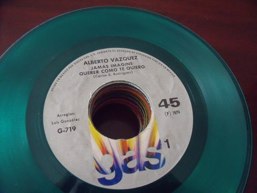 Ep Alberto Vazquez Para Decir Adios Disco Azul (Usado)