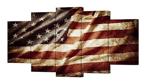 Bandera De Estados Unidos Para Pared Diseño De Bandera