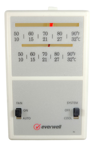 Termostato Ambiental Analogo Bimetalico Th57 Everwell