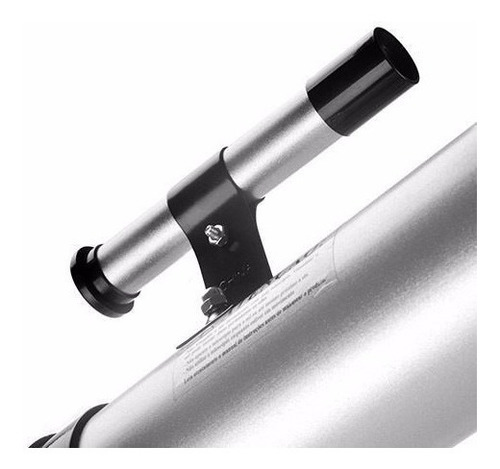 Telescopio Astronomico Terrestre Refrator Profissional Alumínio Lentes De Vidro Intercambiáveis De 50x E 100x