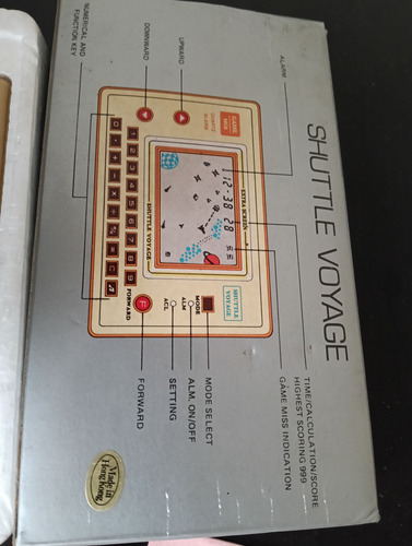 Shuttle Voyage Game And Watch Con Calculadora (Usado)