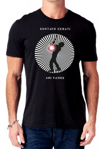 Remeras Estampadas Cerati Ahi Vamos 6  Digital Stamp Dtg