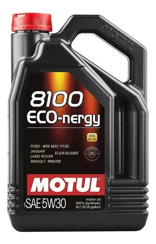 Aceite Motul 8100 Eco Nergy X 5lts Sintetico 