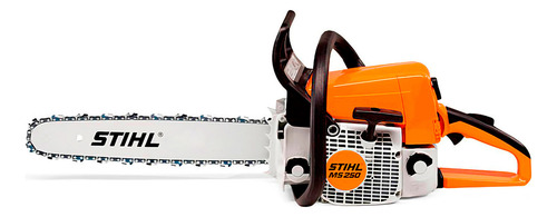 Motosierra A Gasolina Stihl Ms-250 3.1 Hp - 2.3kw 10000 Rpm Color Naranja