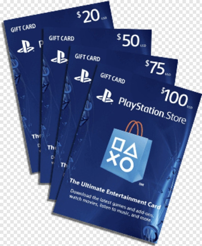 Gift Cards Play Station Tarjetas Psn Cualquier Valor Códigos