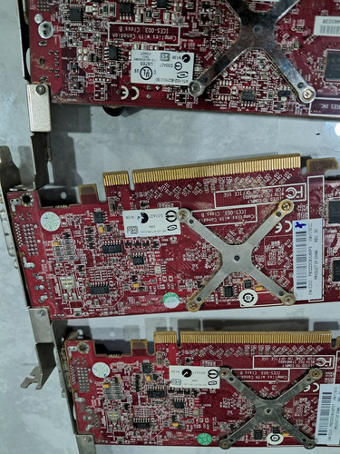 Lote 3 Placavídeo Ati Radeon Dvi Pci Express 256mb-no Estado (Usado)