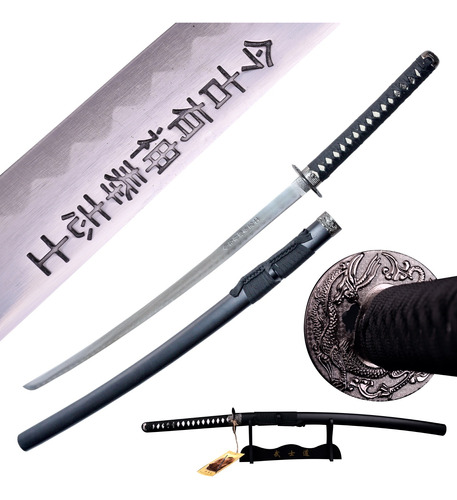 Katana El Ultimo Samurai + Atril Espada Para Practica