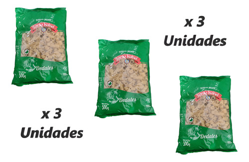 Fideo Santa Isabel Dedales 500gr X 3 Unidades