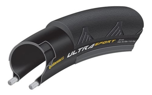 Imagen 1 de 3 de Cubierta Semitubo Bicicleta Continental Ultra Sport 700x25