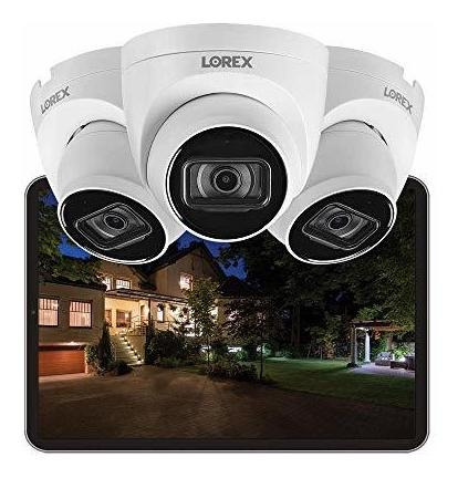 4k Ultra Hd Ip Add On Poe Camara Seguridad Domo Exterior