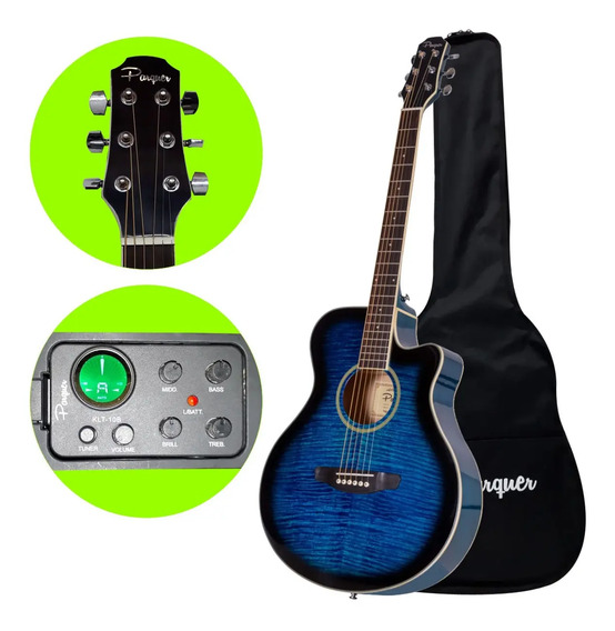 Guitarra Electroacustica Parker | MercadoLibre 📦