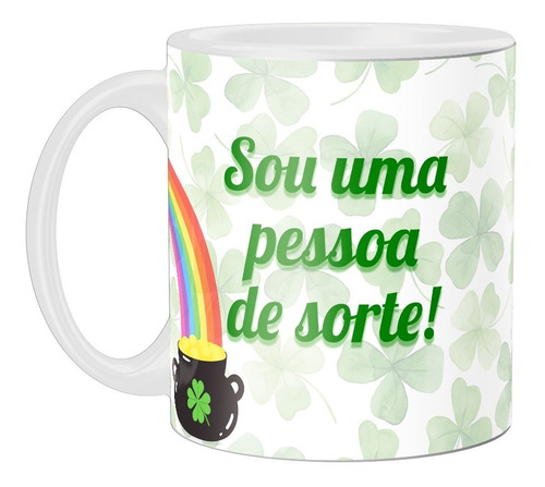 Caneca Personalizada Amiga De Sorte - Cerâmica - 325ml