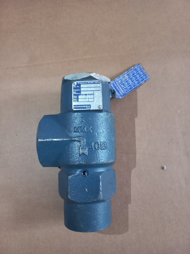 Valvula De Seguridad Y De Alivio Para Amoniaco 11/4 A 11/2