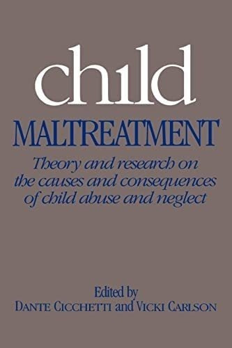 Libro: Child Maltreatment: Theory And Research On The Causes
