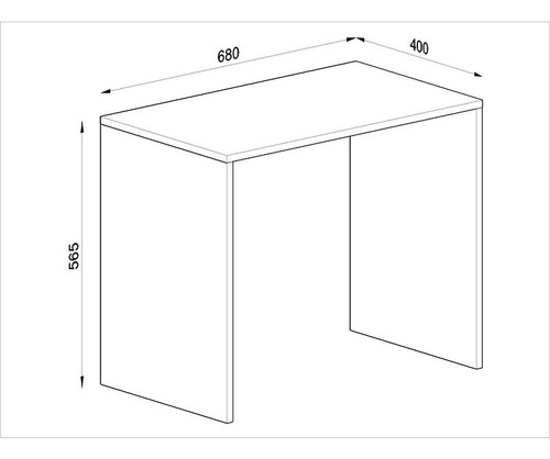 Quarto Infantil Conjunto Balcão Bancada E Cubo - Branco