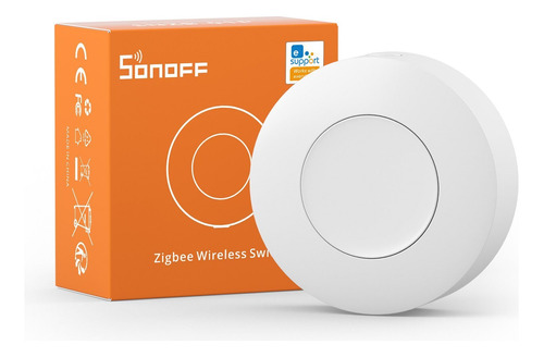 Botão De Ação Sem Fio Sonoff Zigbee Snzb-01p Alexa Google