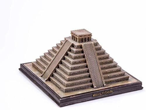 Estatua De La Pirámide Maya De Gflyme, Estatuillas De Edific