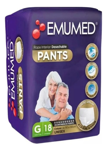 Emumed Pants Premium Talla G 1x18uds