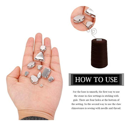 Kit De Pedreria Formas Mixtas De Cristal Para Manualidades