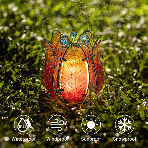 Linterna Solar Al Aire Libre, Impermeable, Decoración De Jar