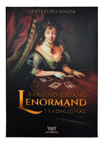Baraja de libros gitanos Lenormand Traditional Book + 38 cartas