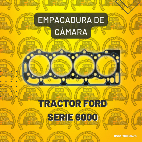 Empacadura De Cámara Tractor Ford Serie 6000