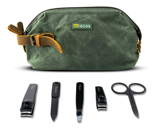 Travel Bag Mycocos Neceser Bolso De Viaje + Kit Uñas Regalo