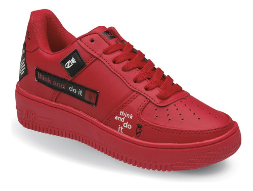 Tenis Casuales Supershoes 1000-(1028) Rojo Caballero