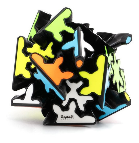 Cubo Rubik Qiyi Crazy Gear Engranajes + Base Regalo